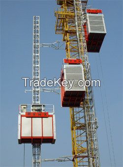 Advanced Double Cabin Construction Building Hoist