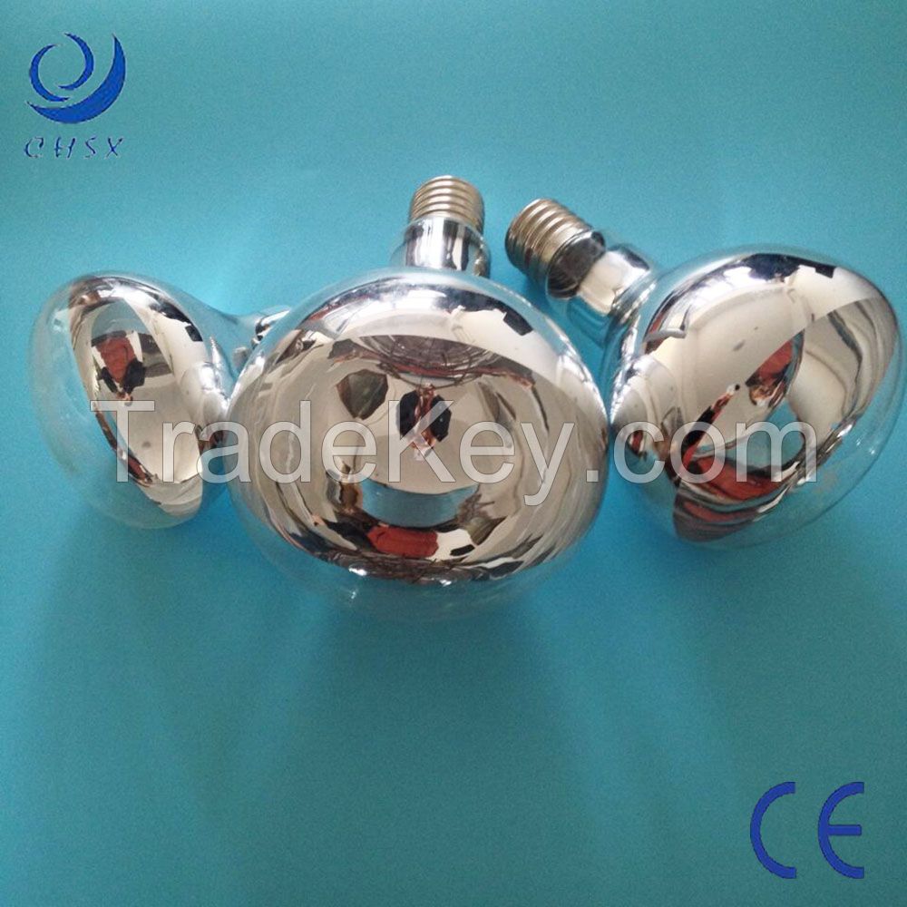 infrared heating lamps with hard glass