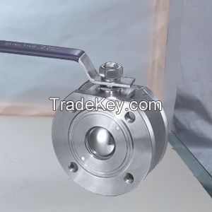 Wafer Thin Stainless Steel Ball Valve