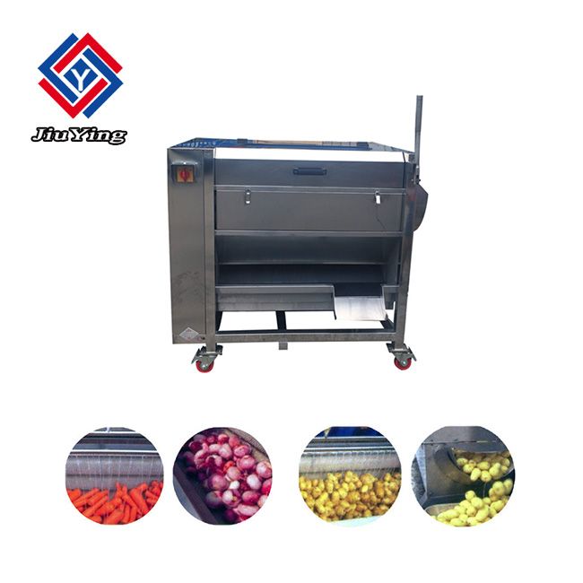 Brush Type Commercial Potato Peeling and Washing Machine