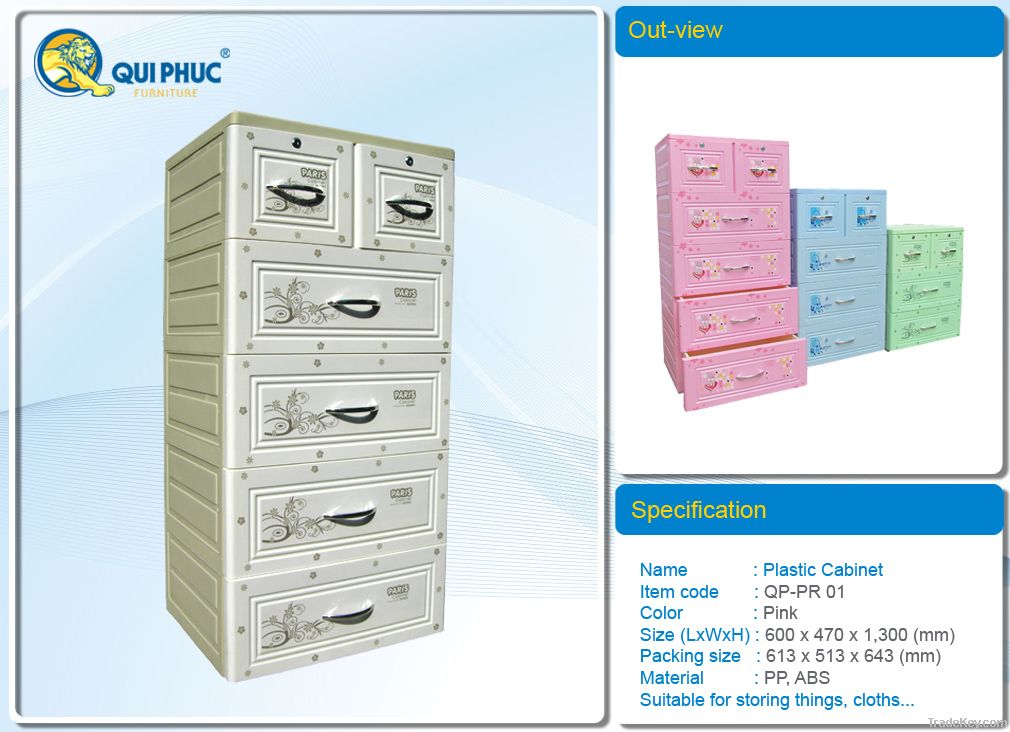 Plastic cabinet