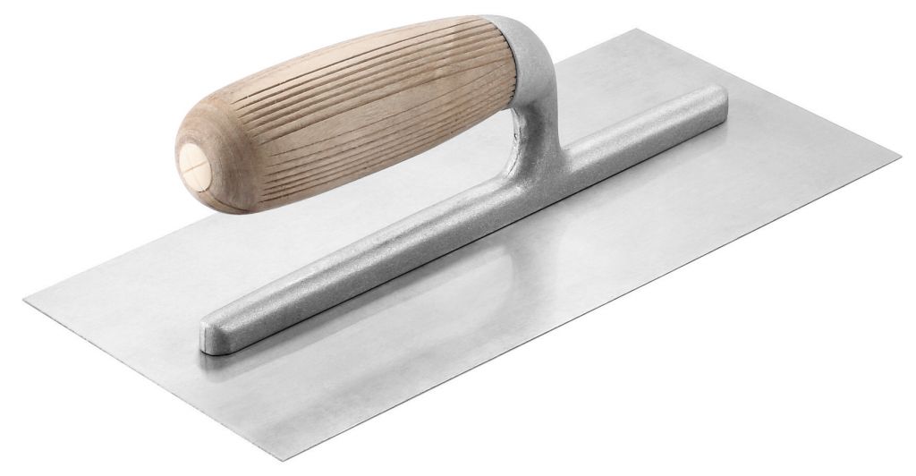 Stainless Steel Plastering trowels, soft grip handle