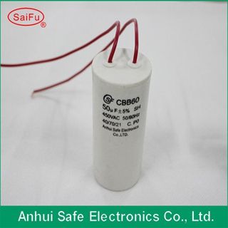 China manufacture cbb60 sh motor run capacitor 50/60hz