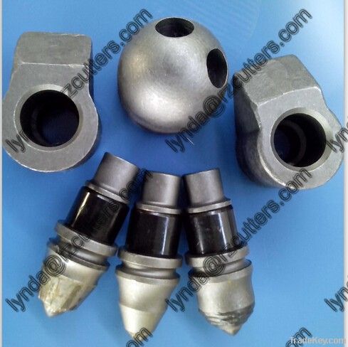 conical teeth/auger bits /carbide round shank bit B47K