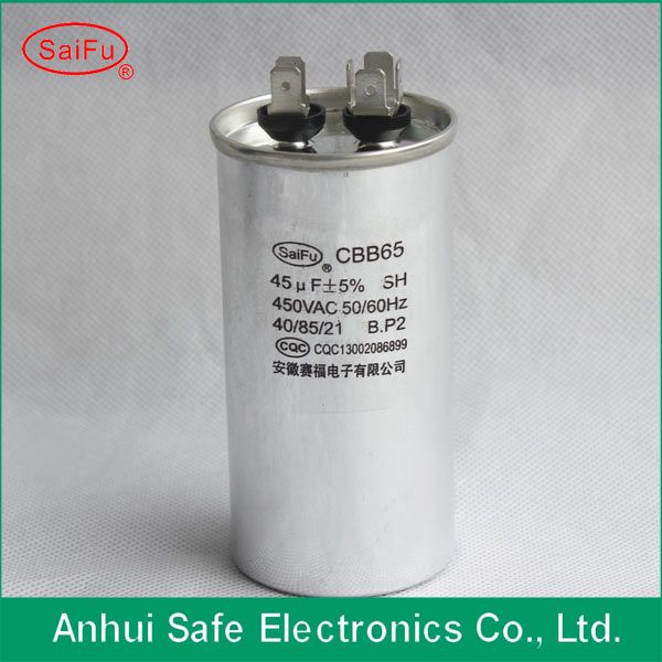 250V 45uF air conditioner capacitor