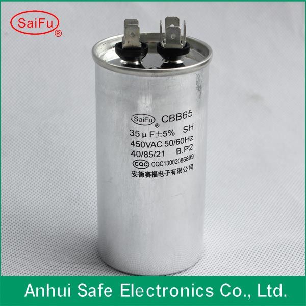 250V 35uF air conditioner capacitor