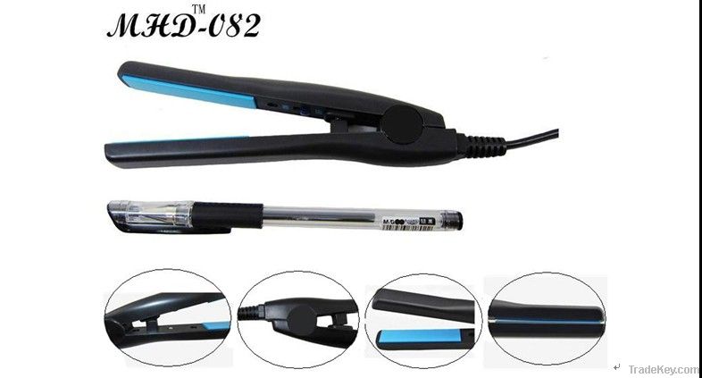 Mini stylist 1/2 inch hair straightener/flat iron