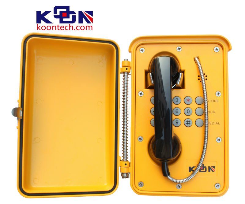 High Quality Weatherproof telephone durable telephone KNSP-01T2J