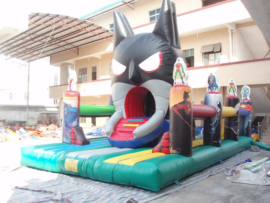 Children Inflatable Amusement Park Combo / Inflatable Toys For Commerial Business