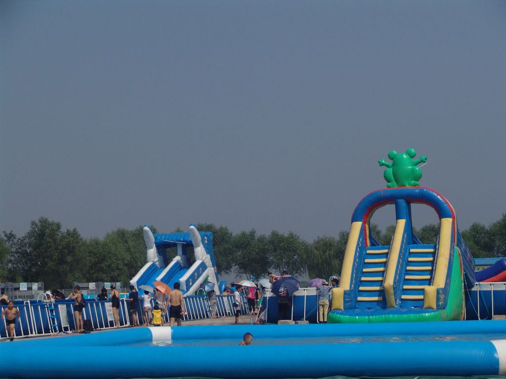 Giant Adults And Kits Inflatable Water Slide Pool for Funny Amusement Games