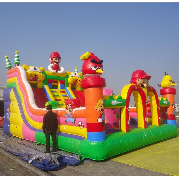 Outdoor Inflatable Castle Inflatable Amusement Park/ Children Playground Equipment For Kids