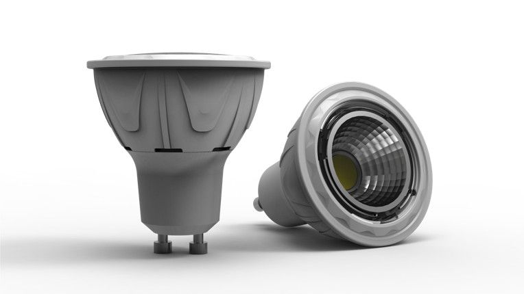 3/5W GU10 LED Spotlight, High Brightness, Easy to Install, Good Heatsink, CE Certified