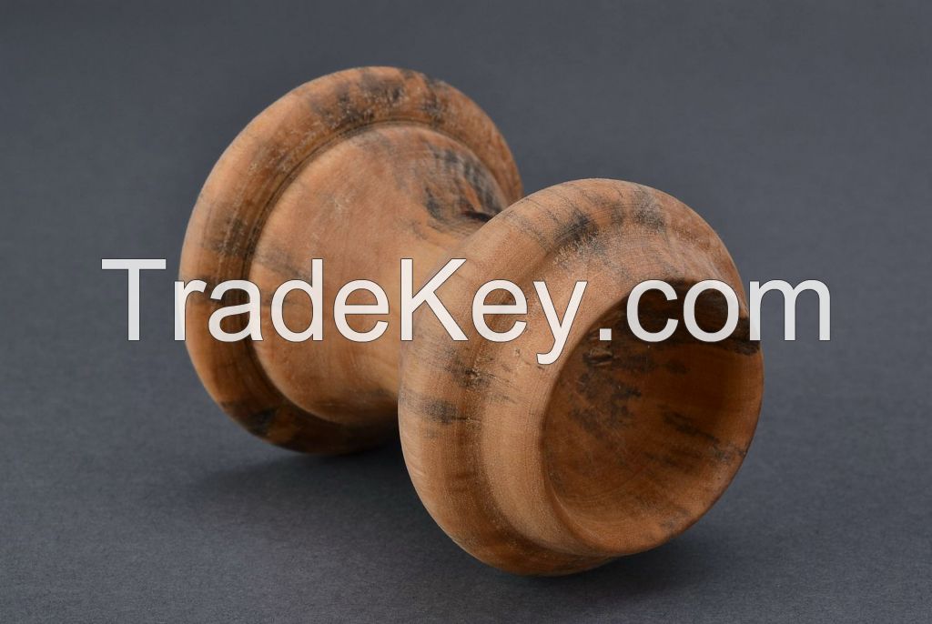 Wooden egg stand