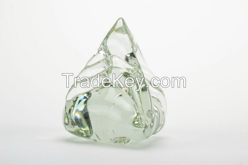 Decorative blown glass fir tree