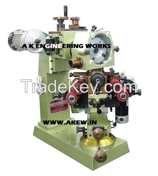 Single Head Semi-Automatic Horizontal Chain Diamond Cutting Faceting Machine