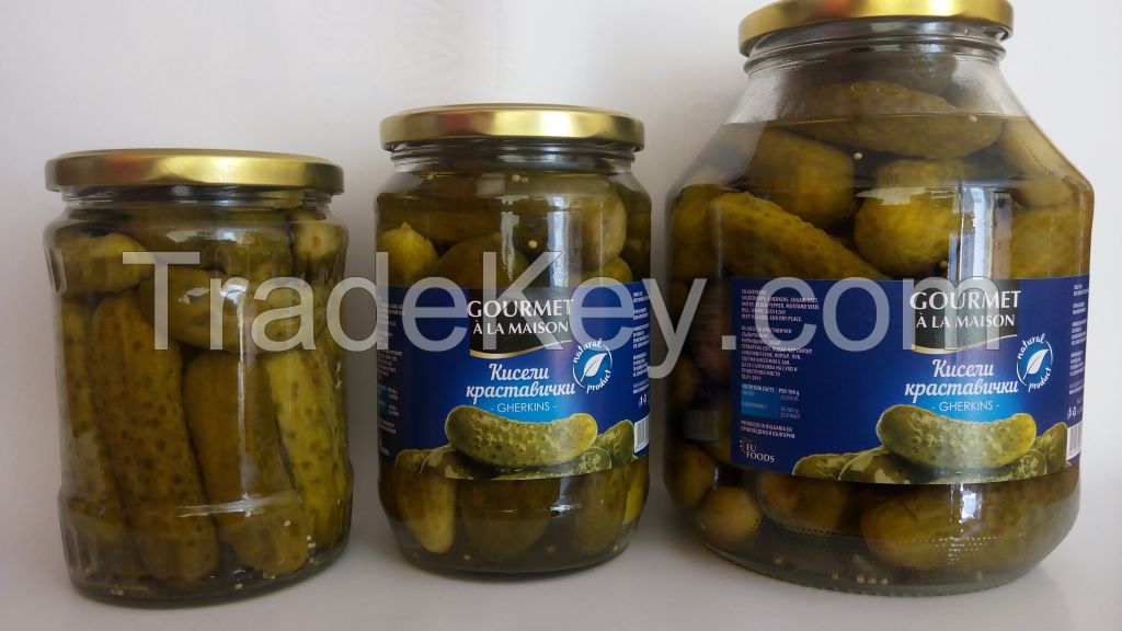 Pickle Gherkins Gourmet ala Maison