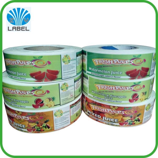 Custom food label printing