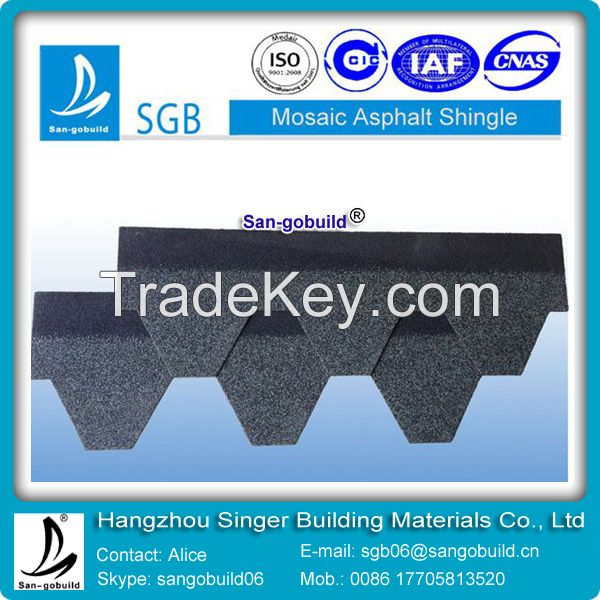 2015 New 3-Tab Asphalt Shingle And Laminated Asphalt Shingle For Roofi