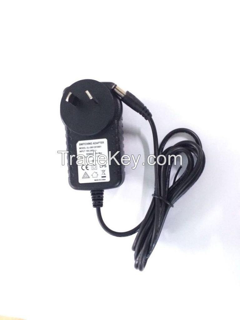 12V/1.5A Power Adapter, Fast Charging, EU Plug, 47-63Hz Input Frequency Range