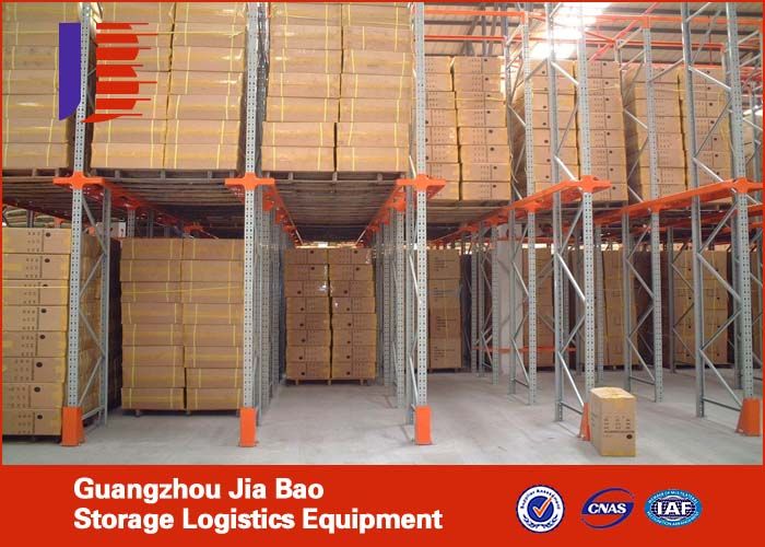 customized steel drive in racking system