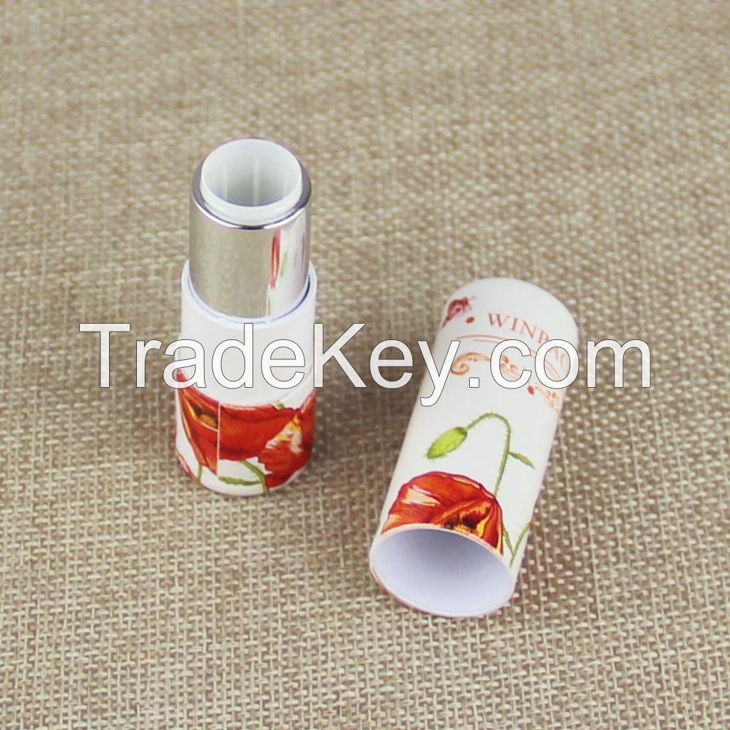 Customised Paper Cardboard Lipstick Container For Lip Balm Packaging