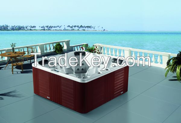 2  Meters White Acrylic Outdoor Spa Jacuzzi Hot Tubs