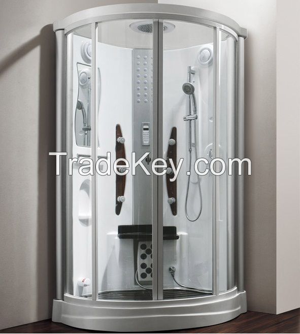 1 Meter Indoor Acrylic Glass Steam Room Small Shower Enclosure Room