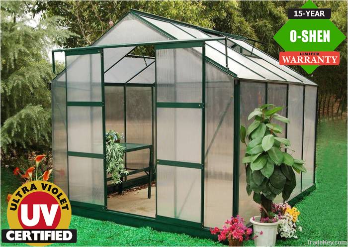 aluminum garden greenhouse