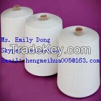 Polyester Spun Yarn 16s/2 Raw White