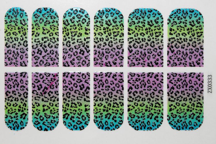 2015 Brand New Metallic Glitter/Metallic/3D Nail Art Sticker