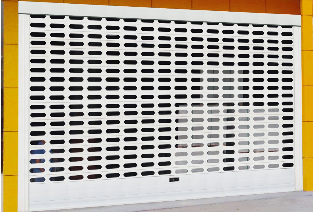 sliding punching aluminium rolling door 