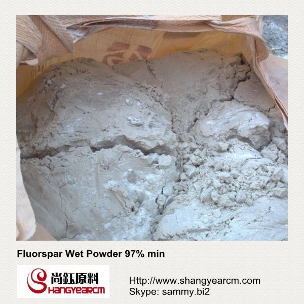 Wet Fluorspar Powder