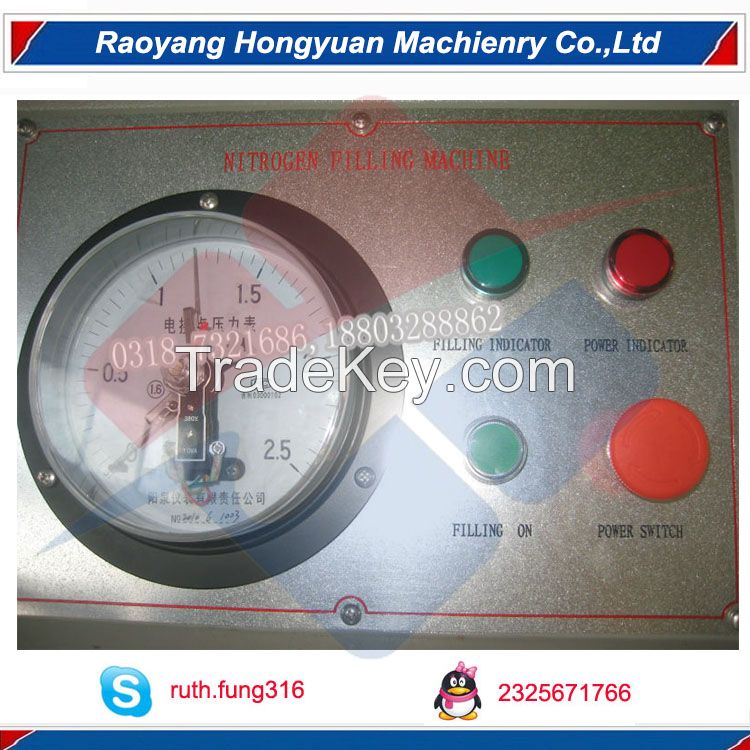 Fire extinguisher nitrogen filling machine, nitrogen refilling machine, N2 filling machine