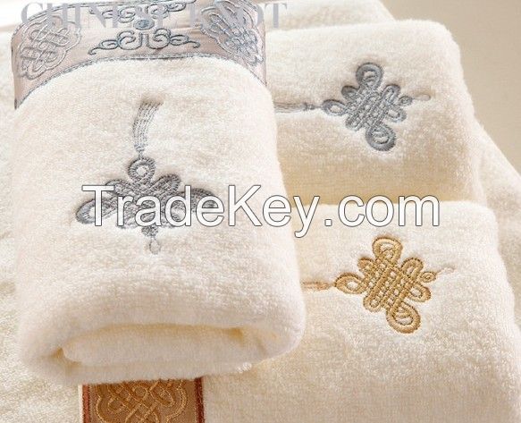 Hot sale pure cotton hand towel