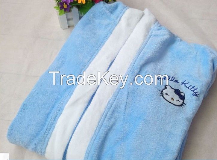 100% Cotton Children Bathrobes