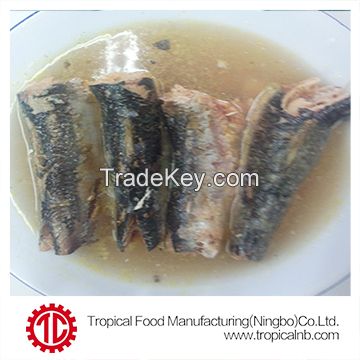 425g canned mackerel in natural oil salt added