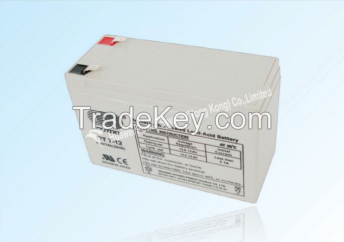 OUTDO Battery / VRLA Battery / alarm Battery / SMF battery / SLA battery / AGM battery 12V 7Ah