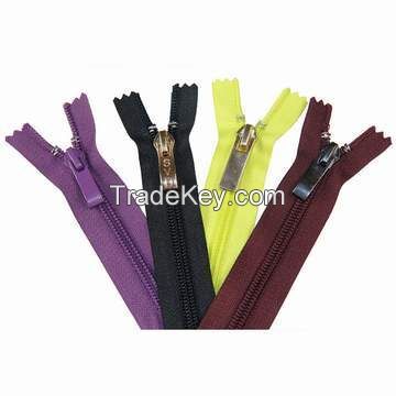 No.3/5 Nylon zipper close end 