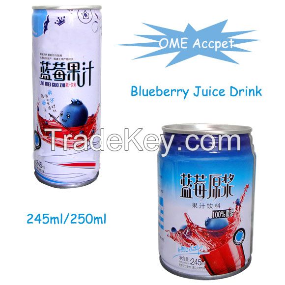 250ml Canned Apple Juice Drink --OME