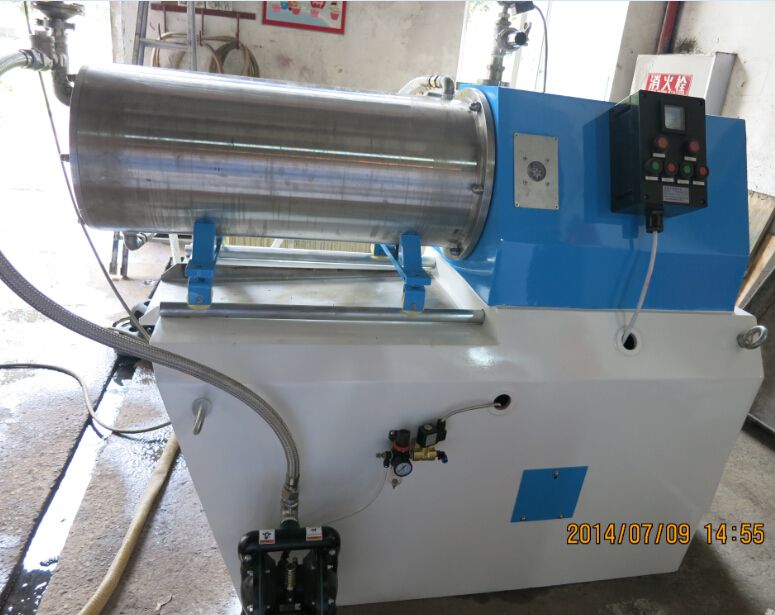 Horizontal bead mill  for coating