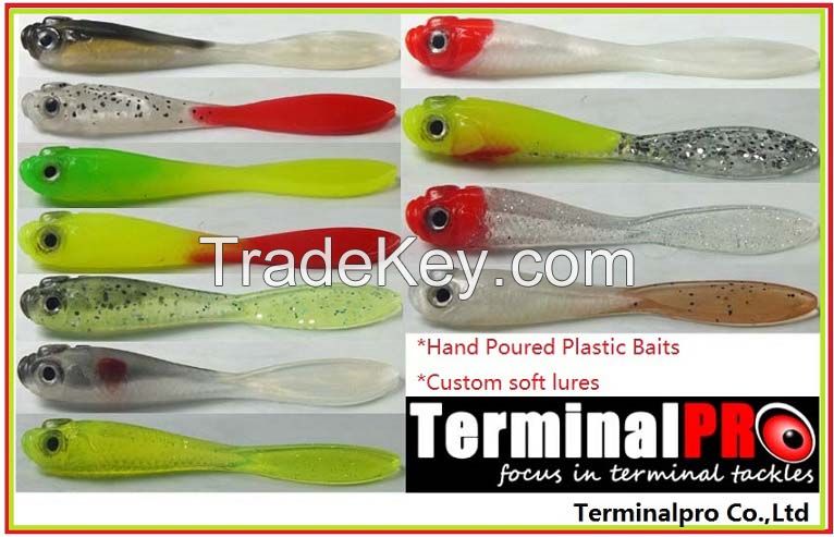 Hand injecting plastic baits 