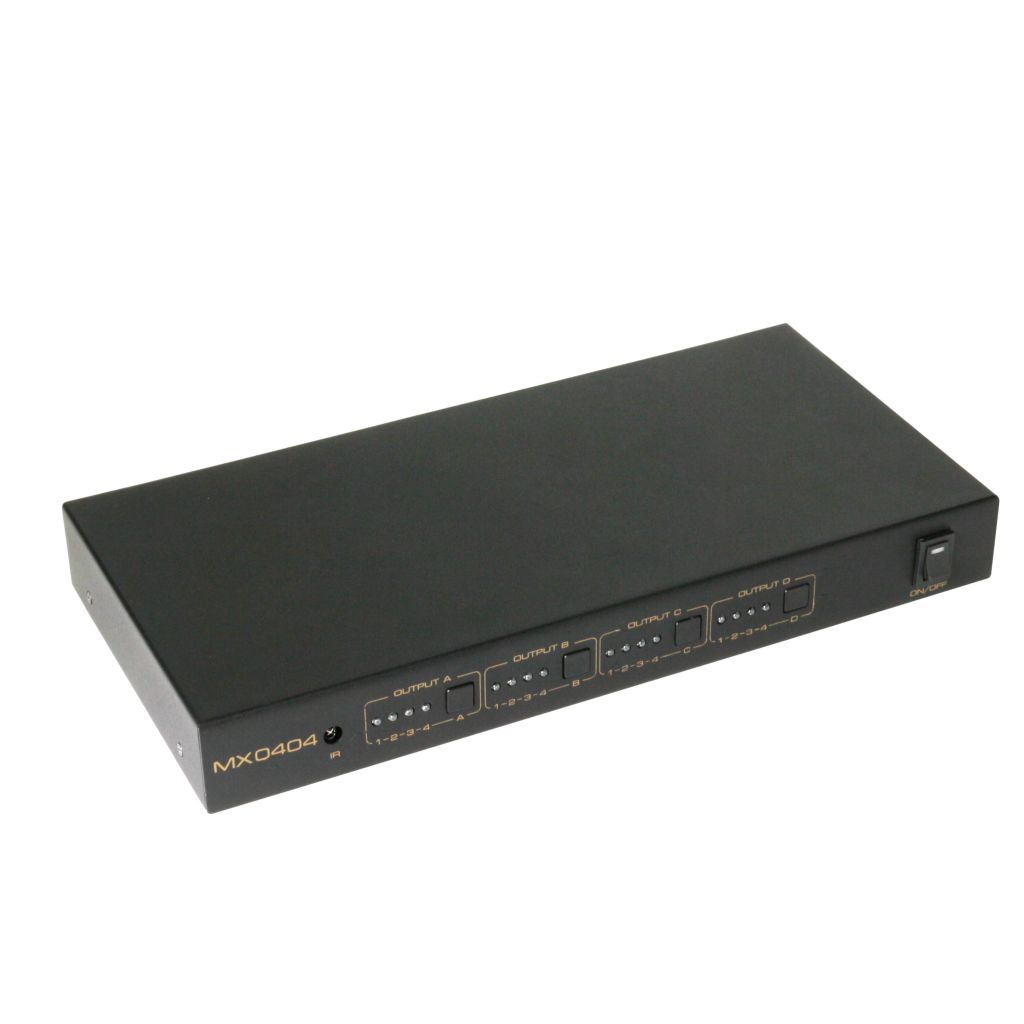 HDMI True Matrix 4x4 4 inputs 4 outputs HDMI Matrix Switch 4*4 HDMI 1.3V 1080P (Switcher+splitter)