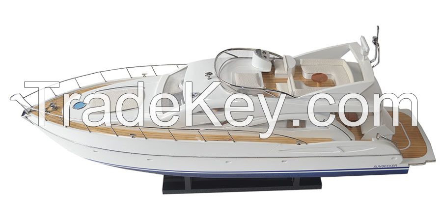 WOODEN MODEL BOAT