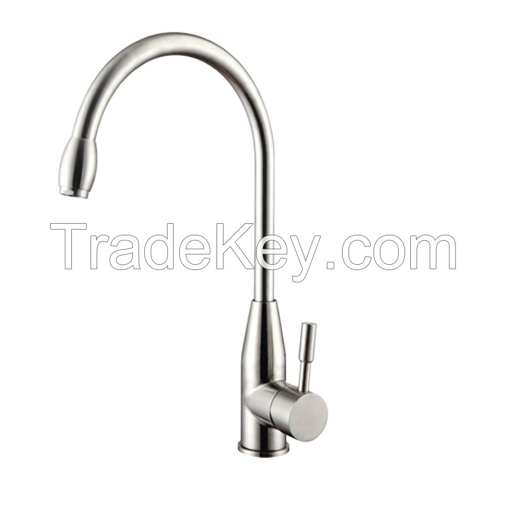 Single handle Stainless steel kitchen faucet