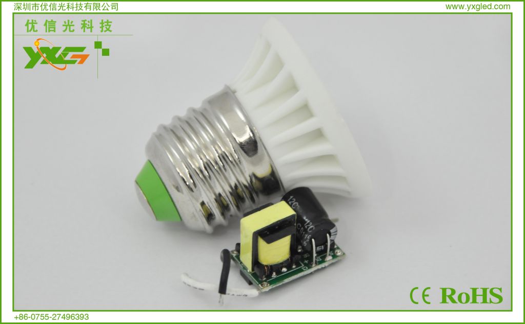 Suitable for mideast market products : 3W led ceramic bulb , wide volatge , high cost-effective , 2 years warranty