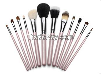 12pc makeup brush set