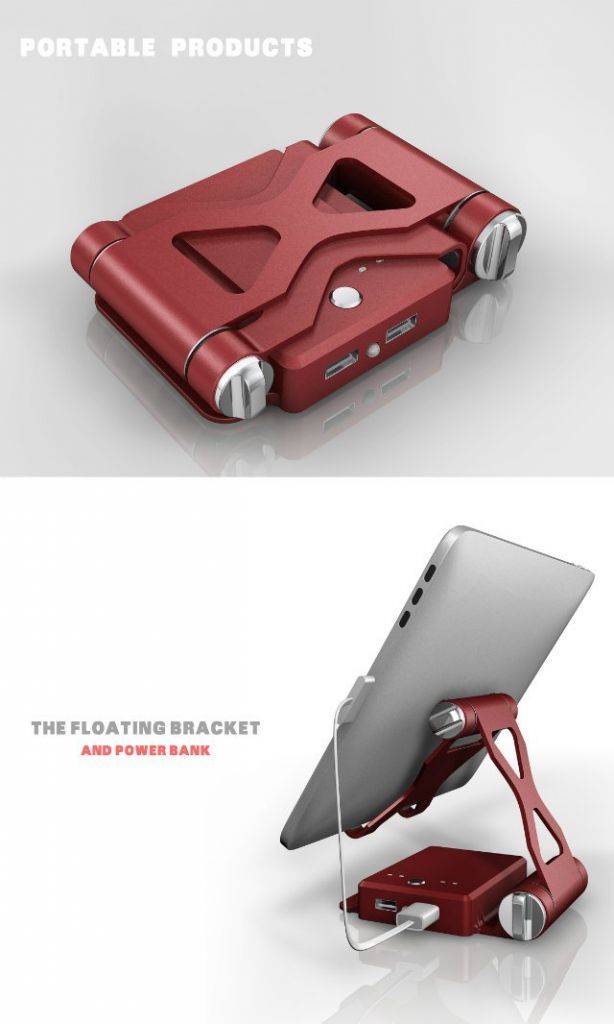  power bank with phone holder  patent products high capacity