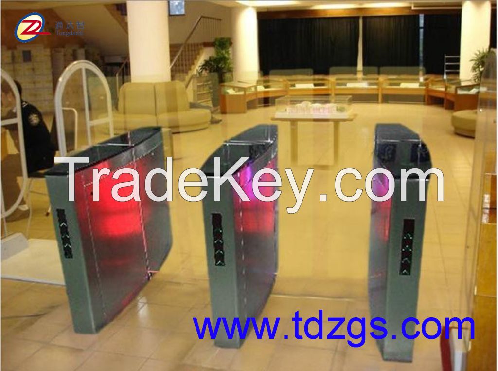 Bridge type high-grade sliding turnstile gate