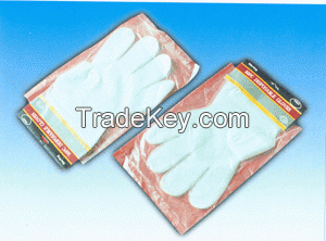 PE glove (Blocked) Size:30MM