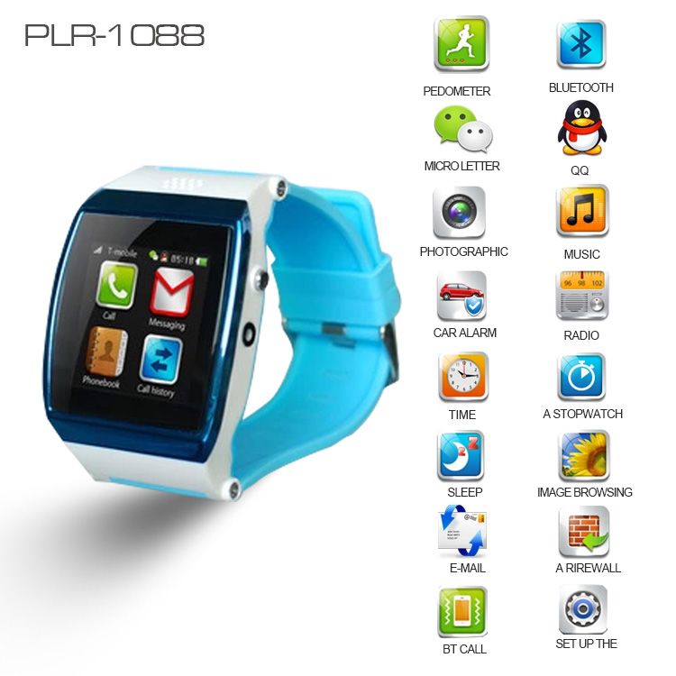 Anti-lost Smart Bluetooth Watch Cell Phone ,Style Android Phone Watch Gps 